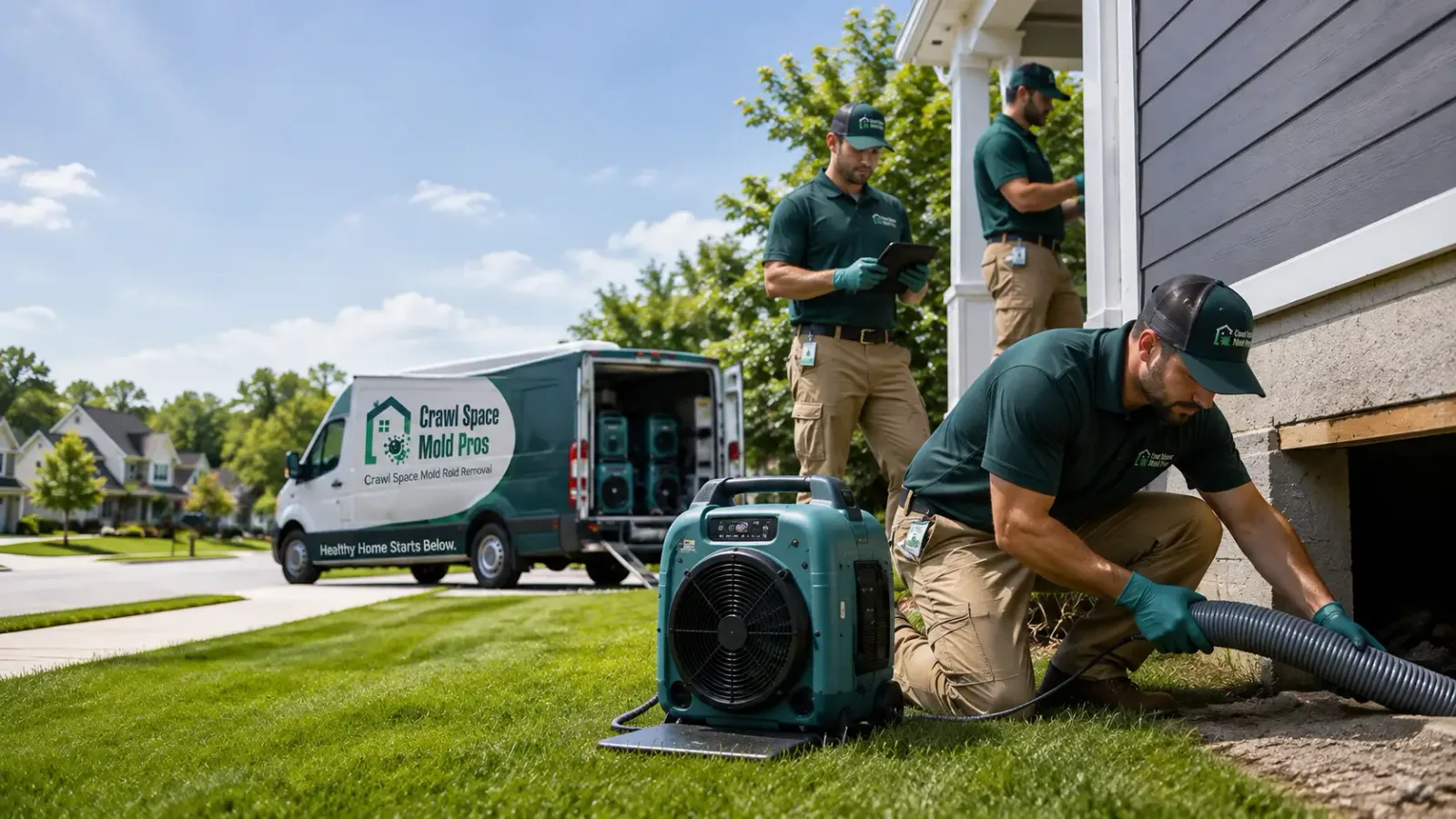 Crawl Space Mold Removal in Port Clinton, OH